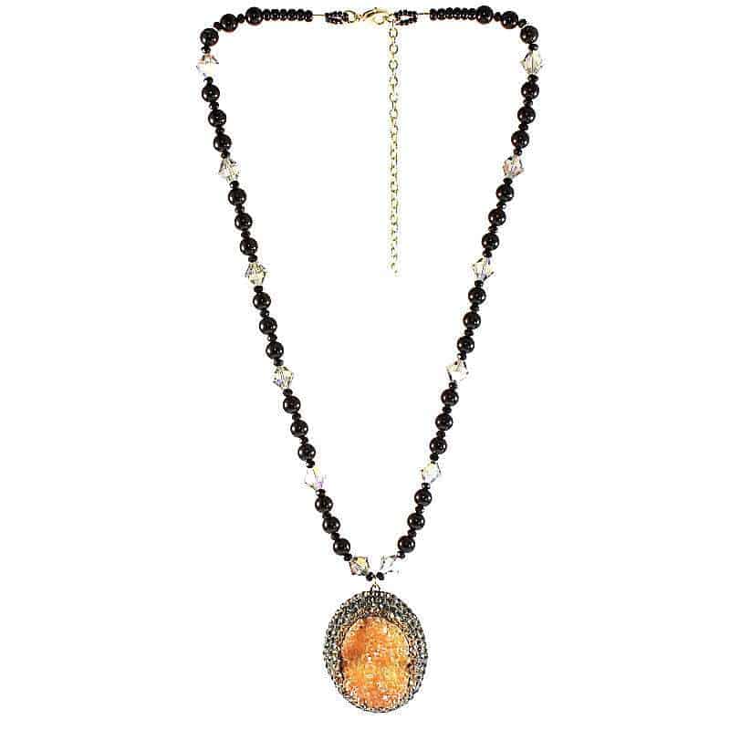 HerMJ.com - Aurous Amulet Necklace