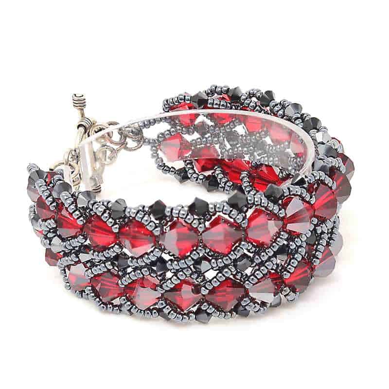Crimson Cabaret Bracelet