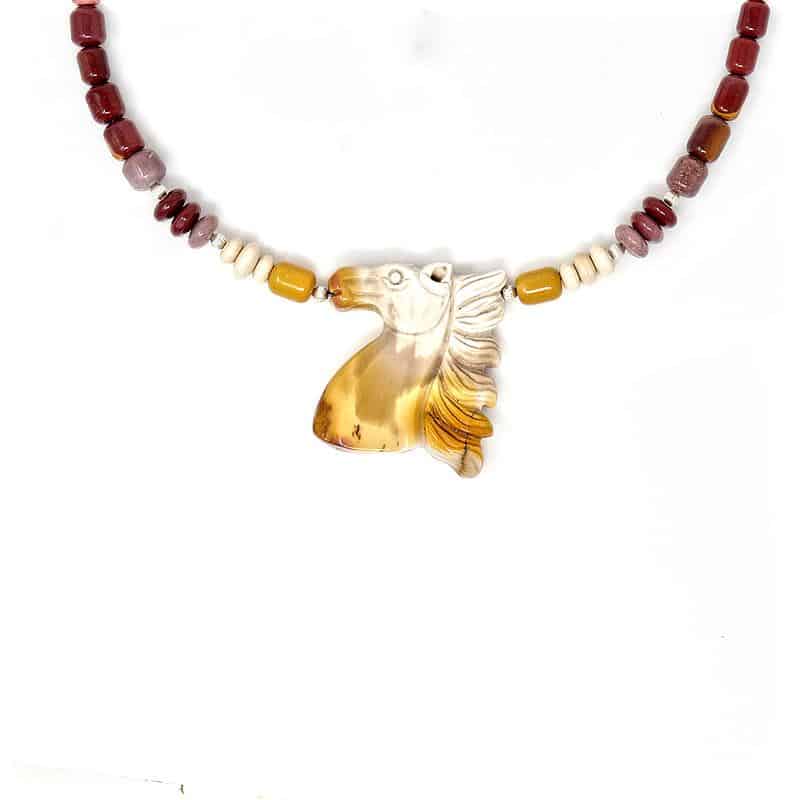 Fabel Mookaite Statement Necklace