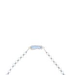 Sterling Silver Pearl Necklace - Clasp