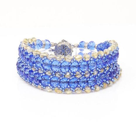 Hope Blue Crystal Bracelet