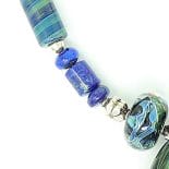 Lapis Lazuli Sterling Silver Pendant Necklace - Gemstones