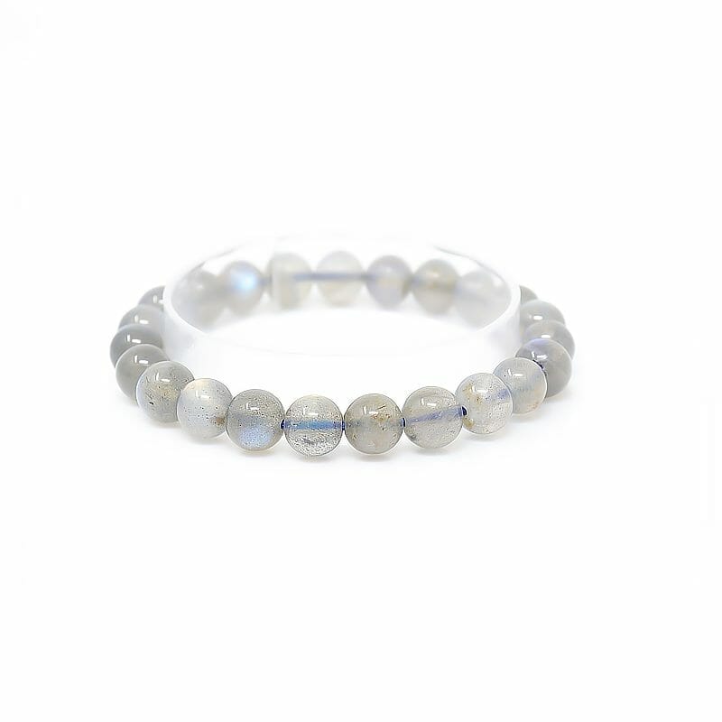 Grey Moonstone Gemstone Bracelet